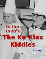Thousands of children participated in the KKK and its auxiliary organizations, the Junior Ku Klux Klan for teenage boys, the Tri-K-Klub for teenage girls, and ''Ku Klux Kiddies'' and ''cradle clubs'' for children and infants beginning in the 1920s. Children took part in the society's rituals, and entire families dedicated themselves to promoting and sustaining the group's white supremacist ideology.